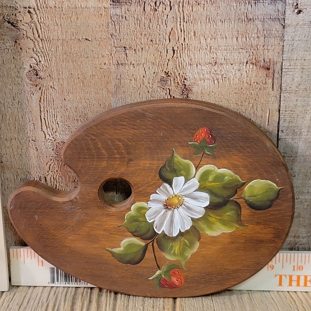 Hand painted Artist Pallet